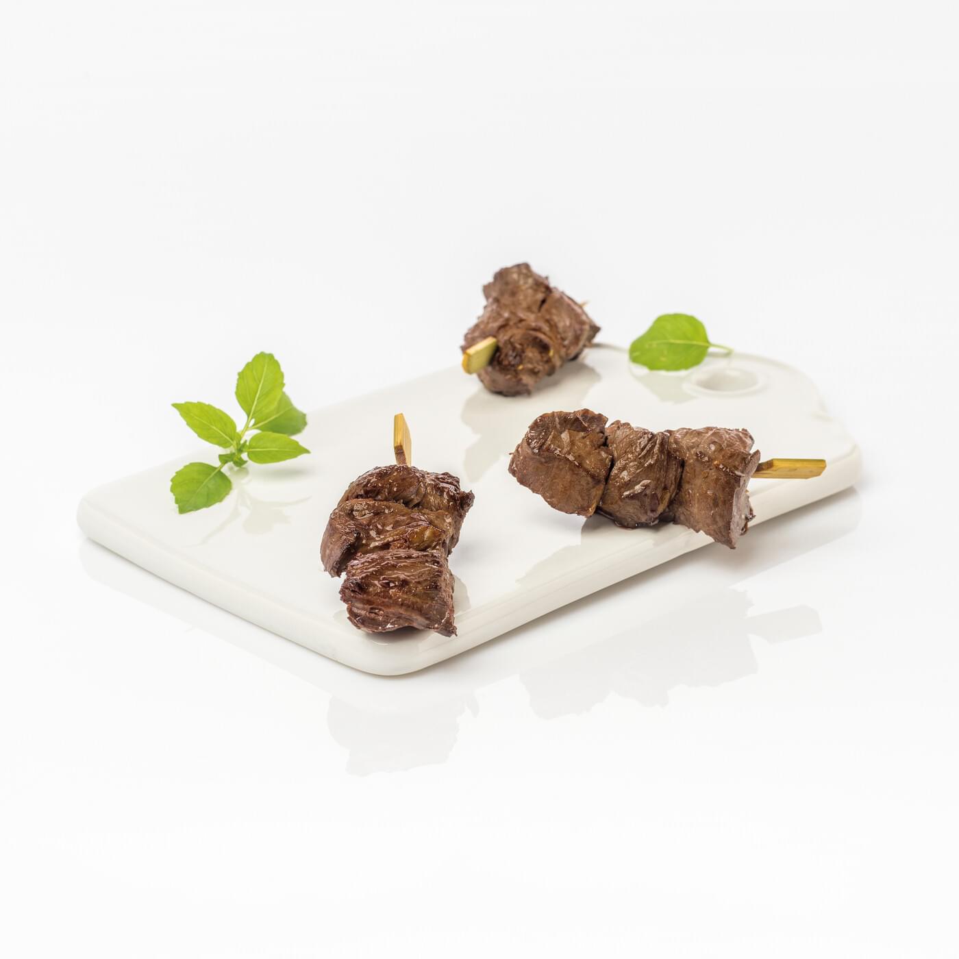 Mini brochette d'onglet de bœuf | Fiche produit - Coup de pates